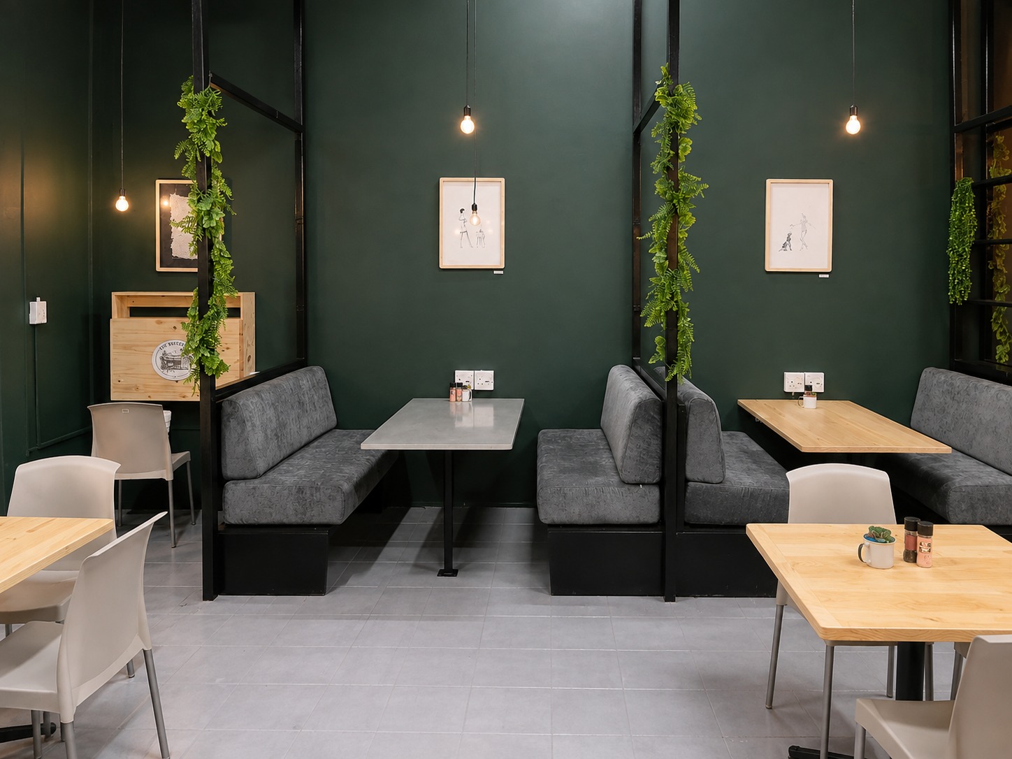 Modern workspace at The Workbench